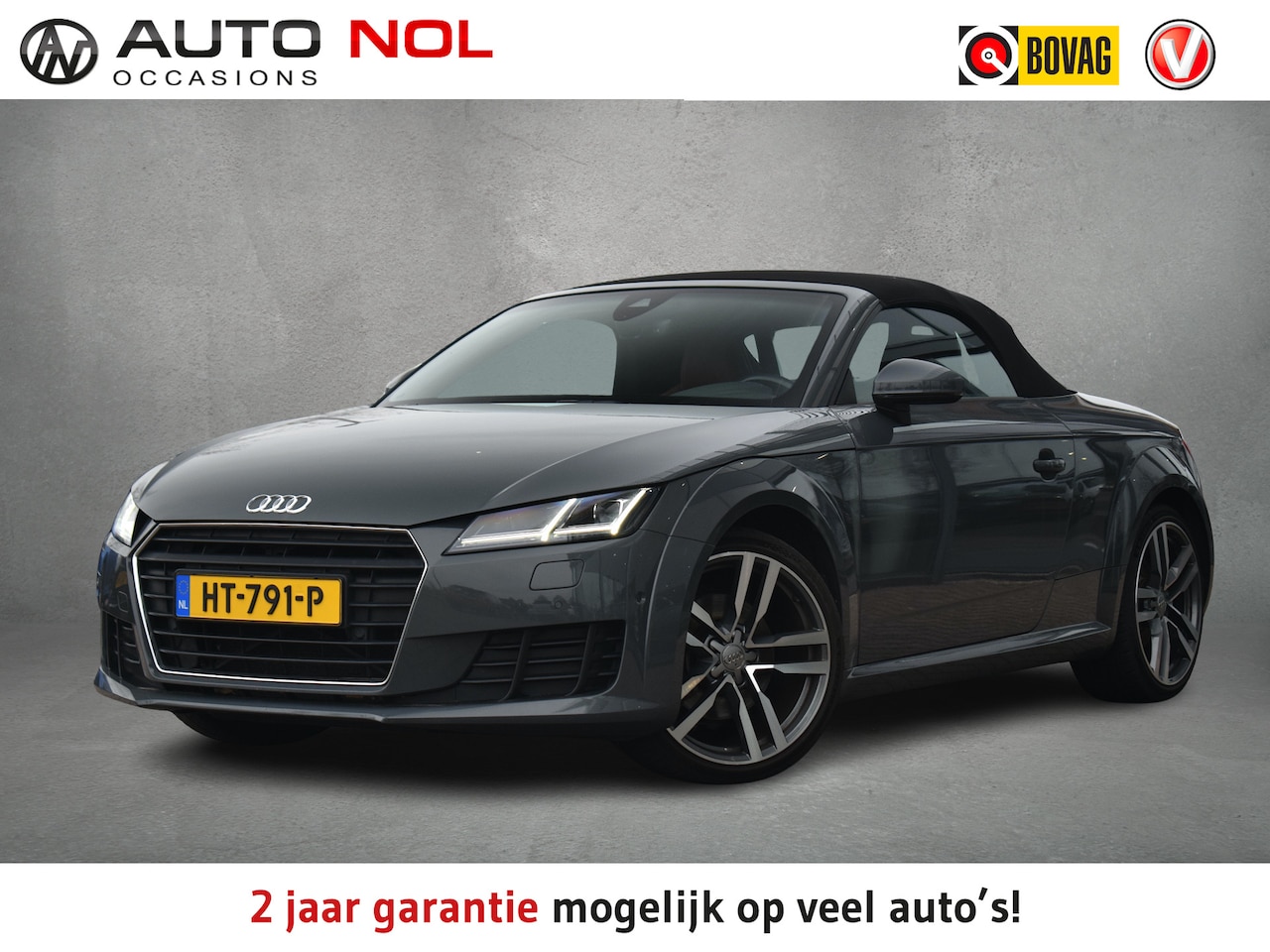 Audi TT Roadster - 2.0 TFSI Pro Line + | Leer | Nek- en Stoelverw. | B&O | Sportstoelen - AutoWereld.nl