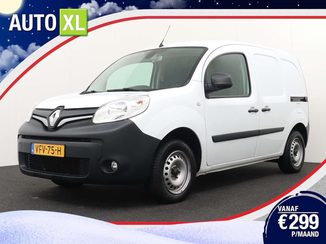 Renault Kangoo - 1.5 81 PK Comfort 3-Per Schuifdeur-Links/Rechts Camera Navi - AutoWereld.nl