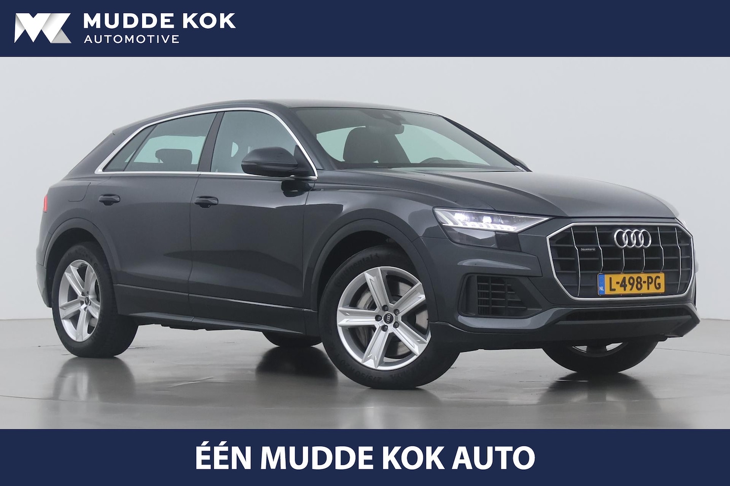Audi Q8 - 55 TFSI e quattro Pro Line Plus | Luchtvering | Stoelverwarming+Ventilatie | Leder | Bang - AutoWereld.nl