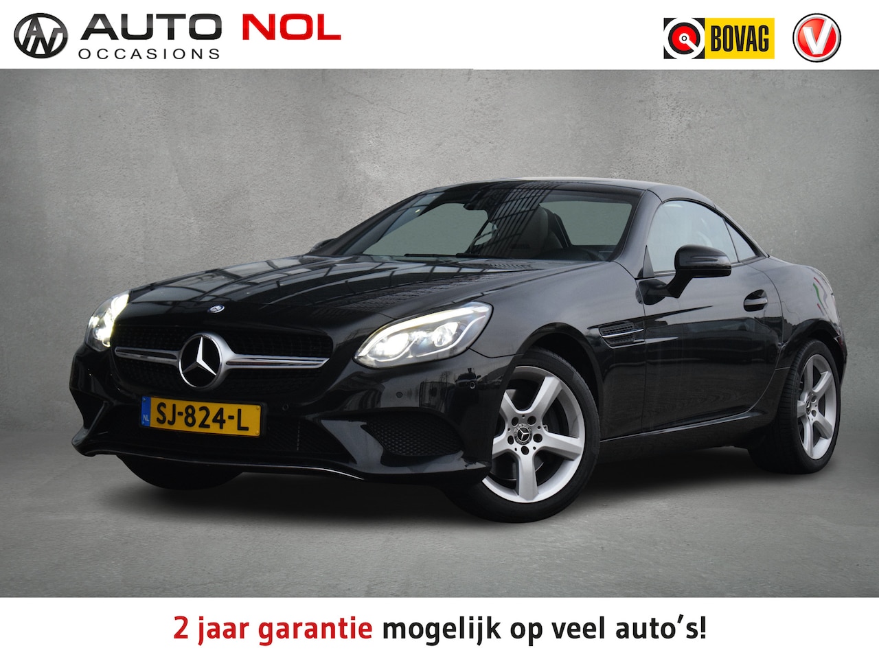 Mercedes-Benz SLC - 200 RedArt Edition | Leer | Sportstoelen | Nek- en Stoelverw. | Climate - AutoWereld.nl