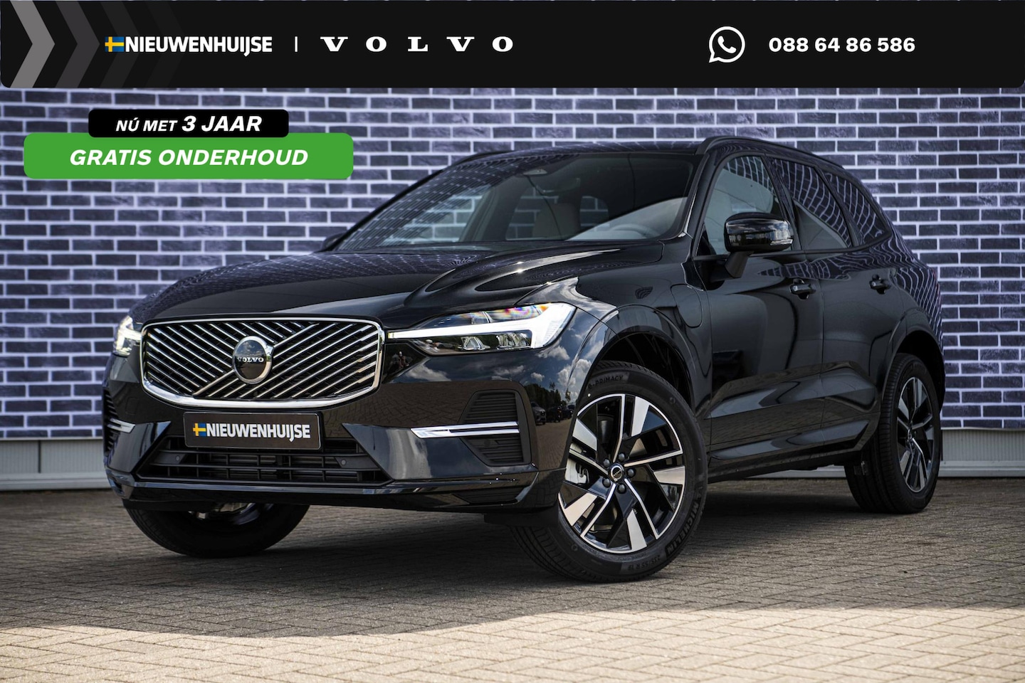 Volvo XC60 - 2.0 T6 Plug-in hybrid AWD Essential | Facelift | Trekhaak | Climate | Driver Assist | Geti - AutoWereld.nl