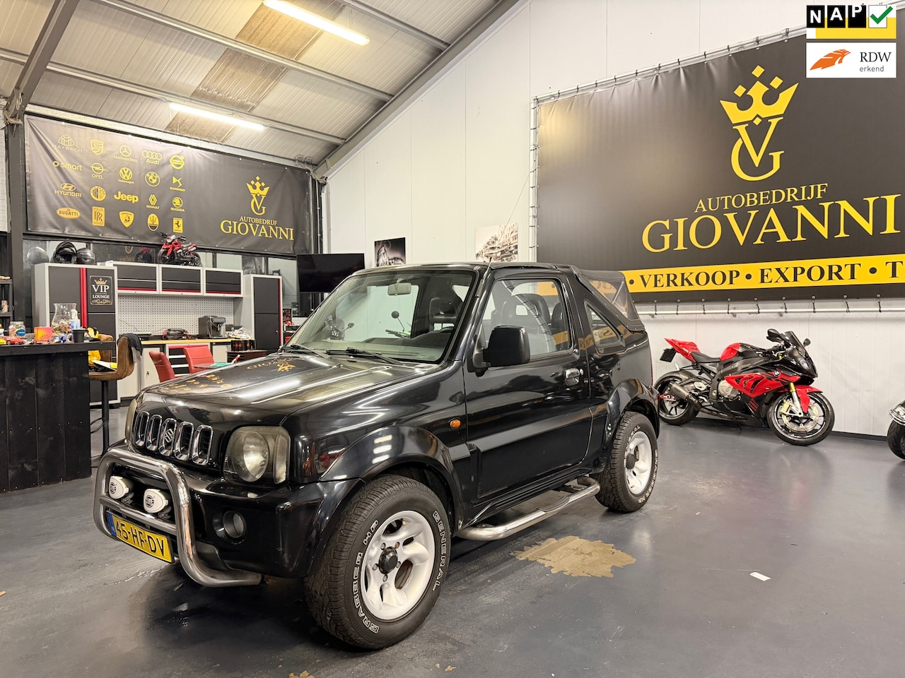 Suzuki Jimny - 1.3 JLX Cabrio inruil mogelijk - AutoWereld.nl