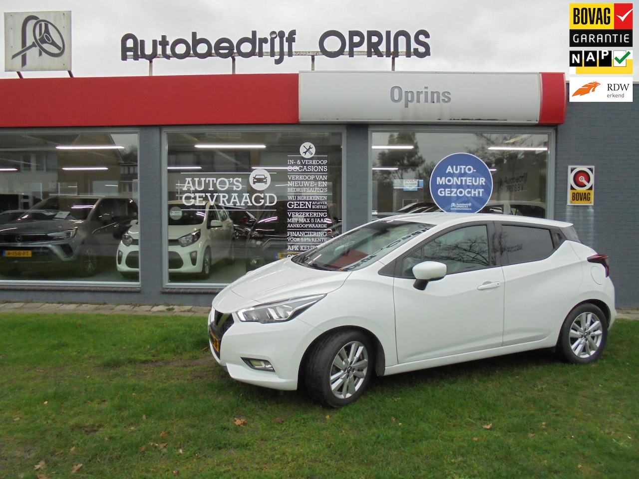 Nissan Micra - 1.0 IG-T N-Connecta 1.0 IG-T N-Connecta 5drs, Navi, Airco, NL-Auto. - AutoWereld.nl