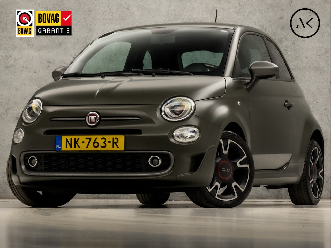 Fiat 500 - 0.9 TwinAir Turbo Sport 105Pk (MAT GROEN, VIRTUAL COCKPIT, APPLE CARPLAY, GROOT NAVI, LEDE - AutoWereld.nl