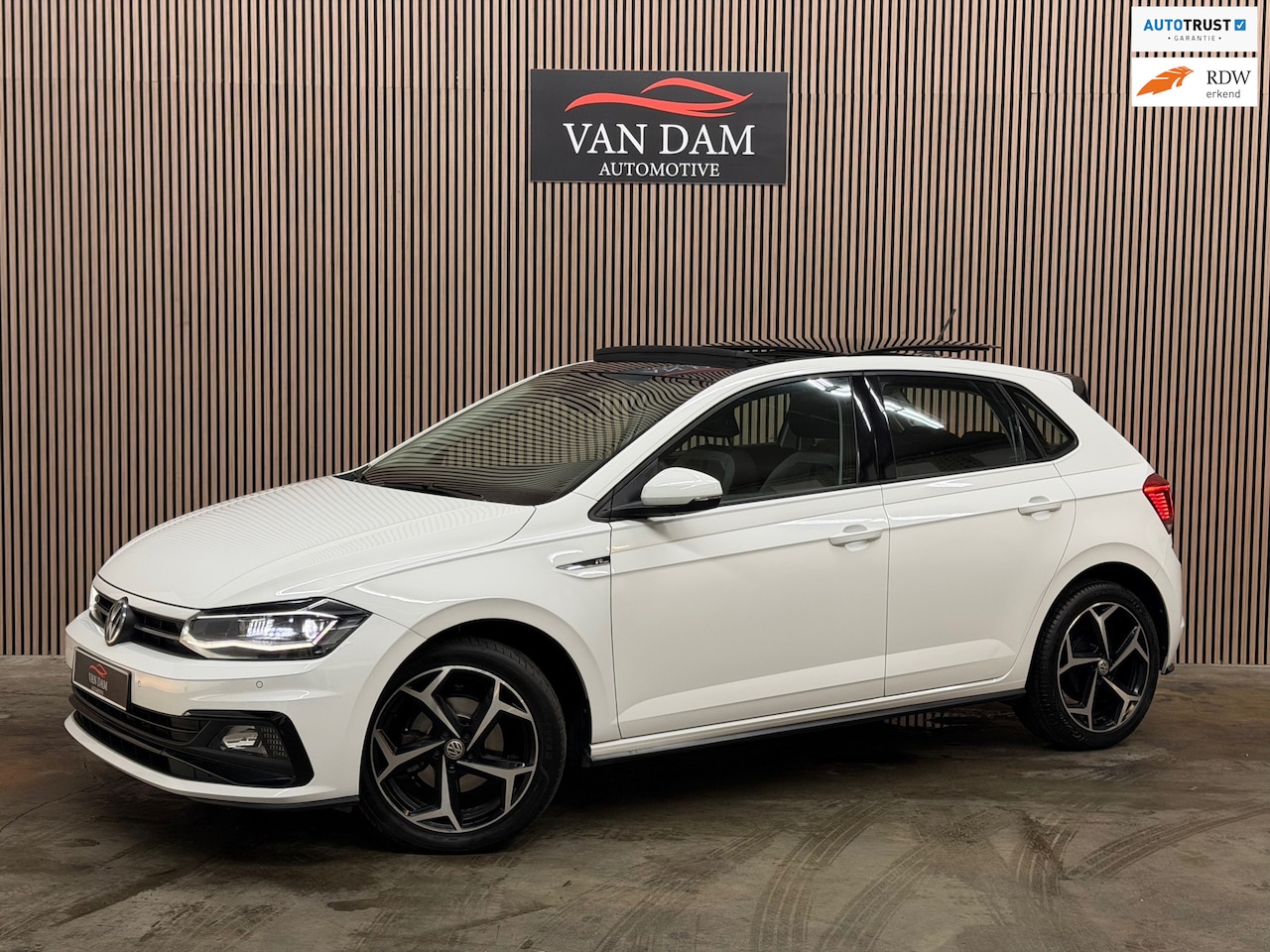 Volkswagen Polo - 1.6 TDI R-Line 2019 DSG PANO LED VIRTUAL ACC PDC - AutoWereld.nl