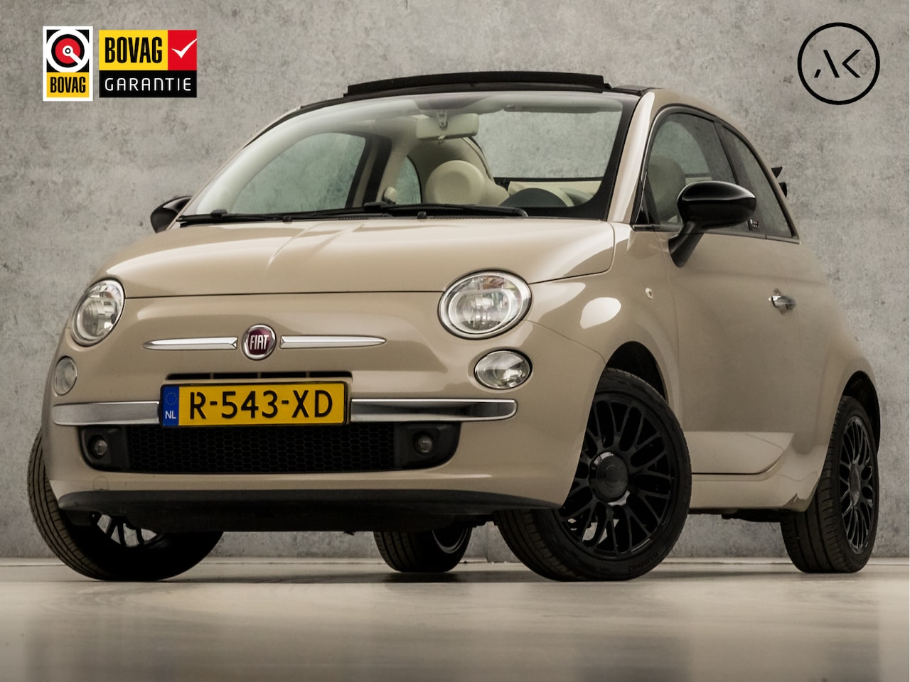 Fiat 500 C - 1.2 Lounge Sport (AIRCO, ELEK RAMEN, LM VELGEN, SPORTSTOELEN, PARKEERSENSOREN, NIEUWE APK, - AutoWereld.nl