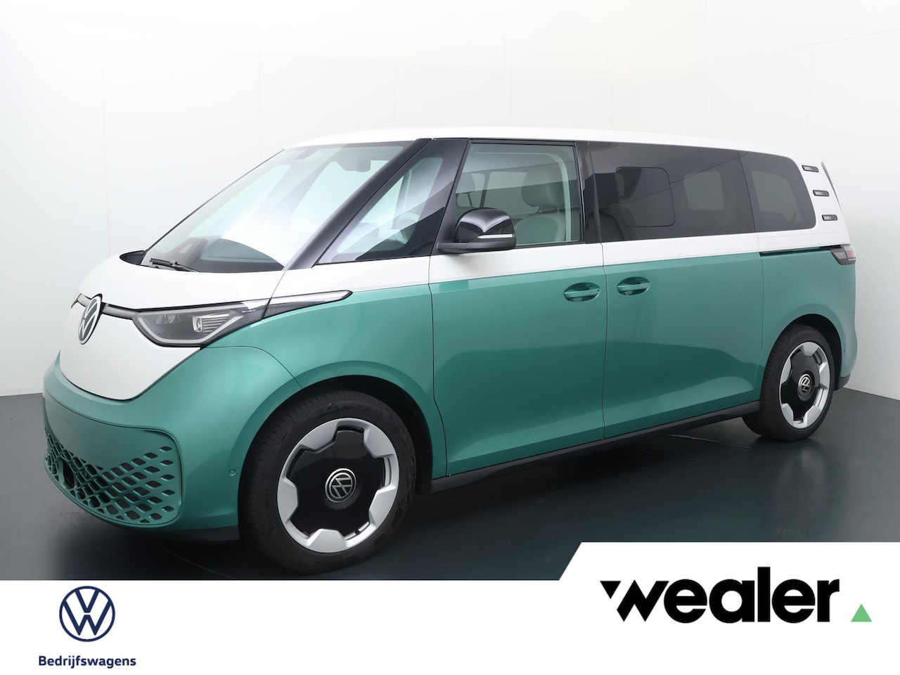 Volkswagen ID. Buzz - Bedrijfswagens Pro Bulli 286 pk LWB 7-zits 91kWh | Open & Close plus | Design pakket | - AutoWereld.nl
