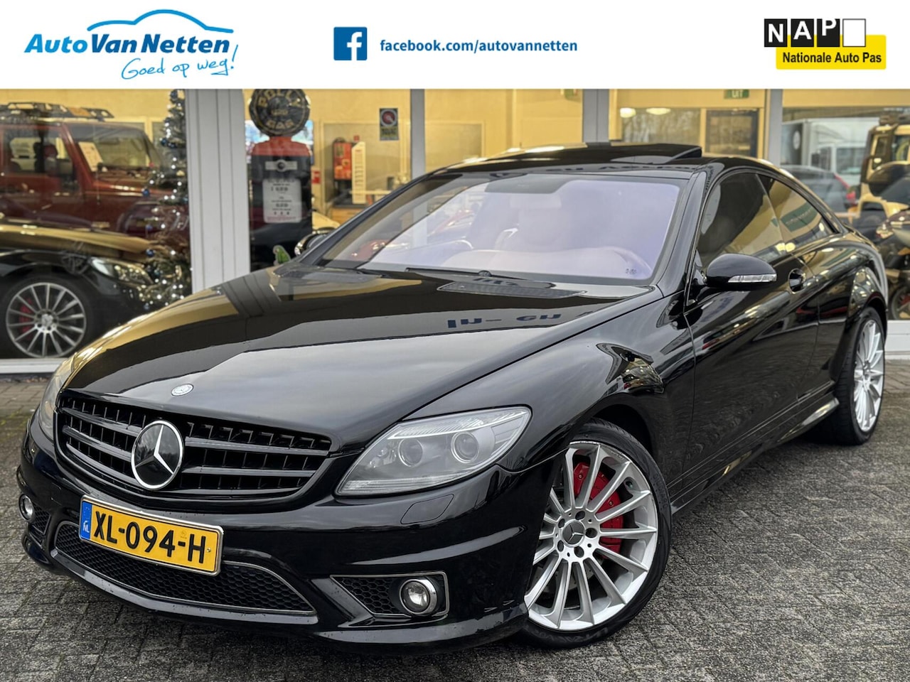 Mercedes-Benz CL-klasse - AMG 63, 6.3 V8 525pk, Leder,Xenon,Clima,20"inch, - AutoWereld.nl