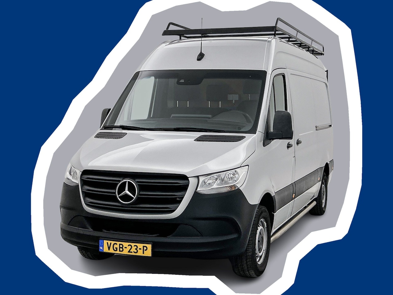 Mercedes-Benz Sprinter - 316 2.2 CDI L2H2 3500KG trekhaak 2x schuifdeur Inrichting Luchtgeveerde stoel Navigatie - AutoWereld.nl