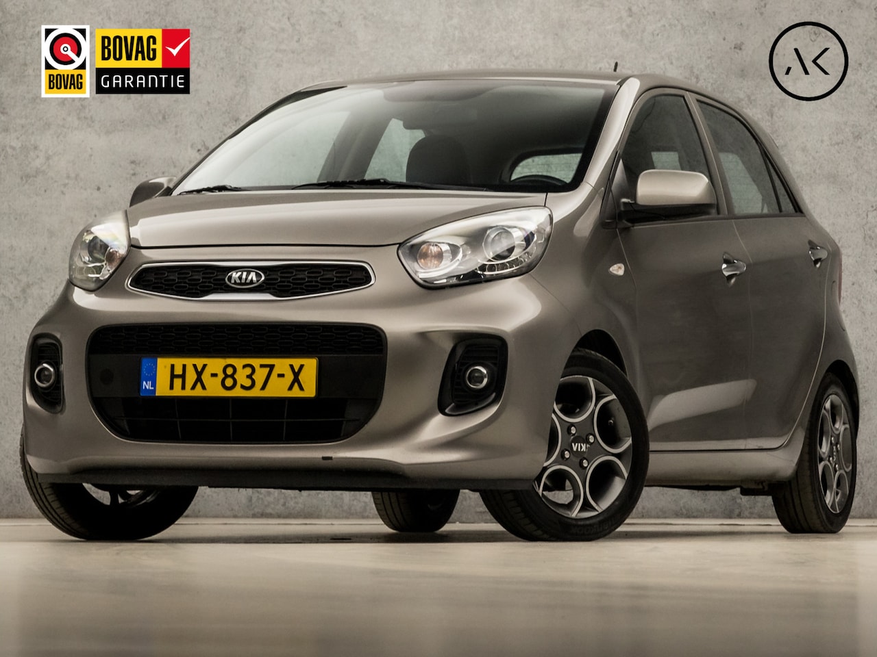 Kia Picanto - 1.0 CVVT DynamicLine (CLIMATE, LEDER/ALCANTARA, LM VELGEN, SPORTSTOELEN, CRUISE, ELEK PAKK - AutoWereld.nl