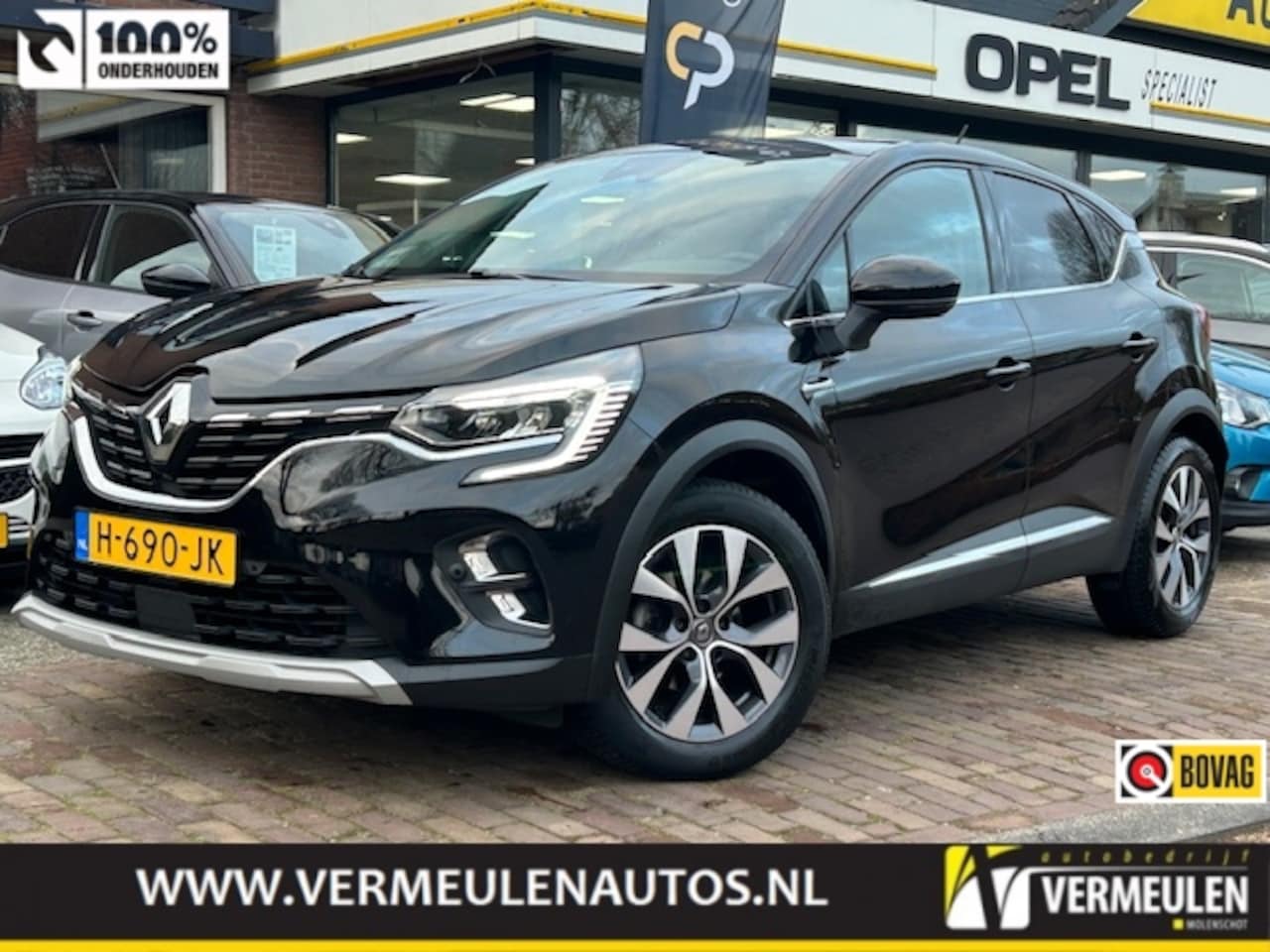 Renault Captur - 1.3 TCe 130PK Intens Automaat + 17"/ Navi/ Clima/ Camera/ Trekhaak/ Full-LED/ Panorama/ NL - AutoWereld.nl