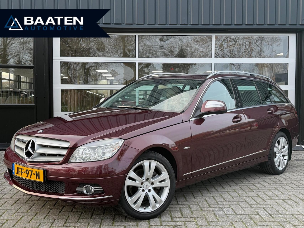 Mercedes-Benz C-klasse Estate - 180K Avantgarde|Carneol Red|Navi|Trekhaak - AutoWereld.nl