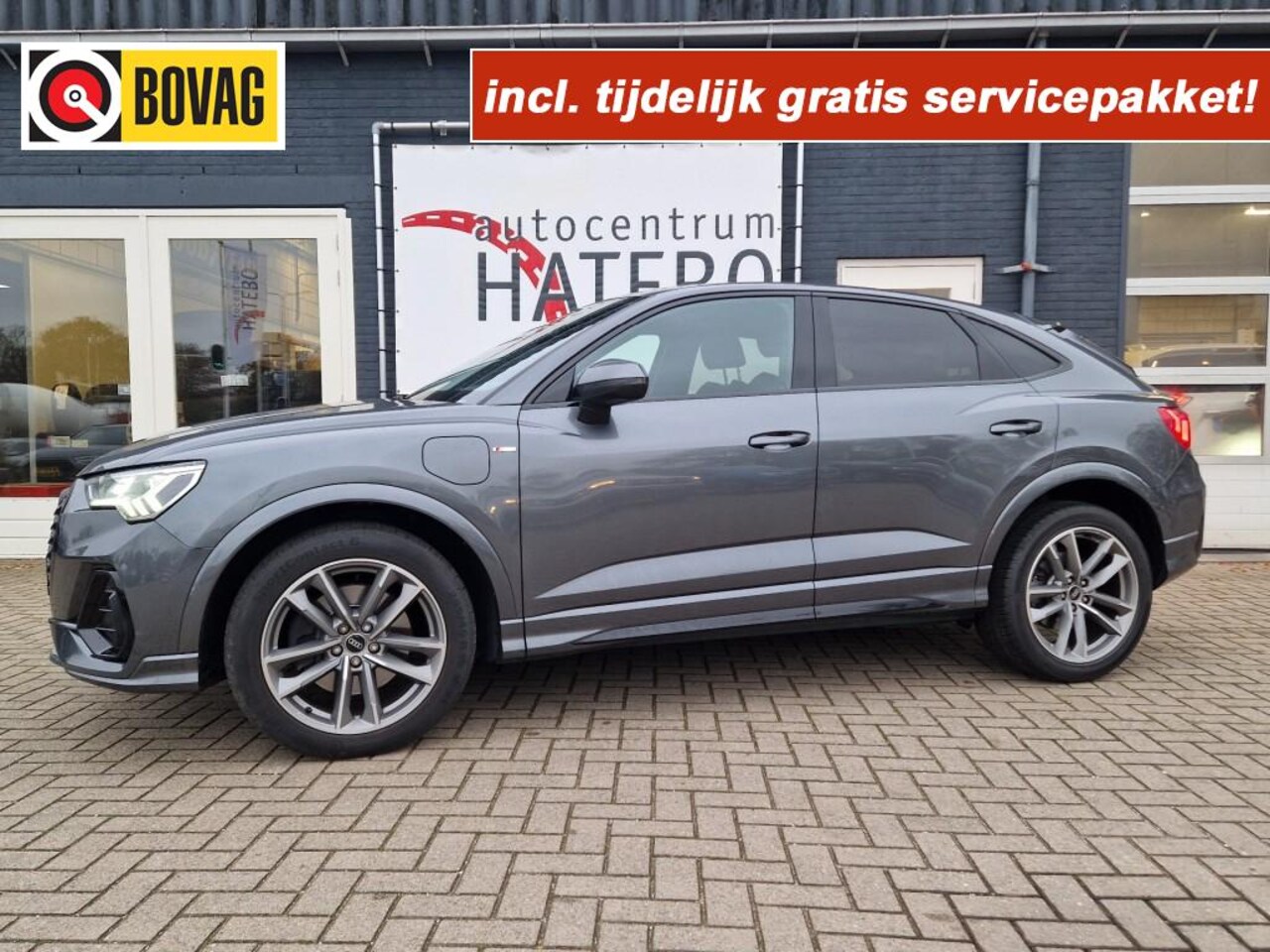 Audi Q3 Sportback - 45 TFSIe 245pk S-Line BlackL.Virtual Navi Apple Camera Leder Hybride - AutoWereld.nl