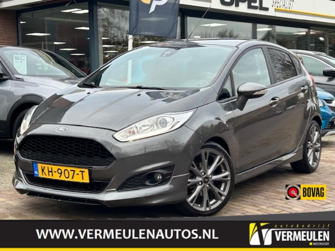 Ford Fiesta - 1.0 EcoBoost 100PK ST Line + 17"/ Navi/ Clima/ Cruise/ NL auto - AutoWereld.nl