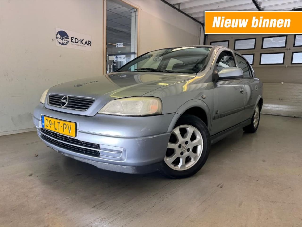 Opel Astra - 1.6 Njoy 5HB AIRCO LMV RIJDT GOED NETTE AUTO NAP APK 11-2026 - AutoWereld.nl