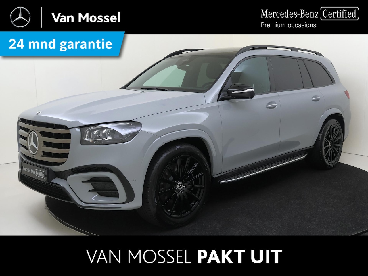 Mercedes-Benz GLS - 450 4MATIC Premium Plus / AMG/ Night/ Panoramadak/ 22 inch/ Comfortpakket achter/ Burmeste - AutoWereld.nl