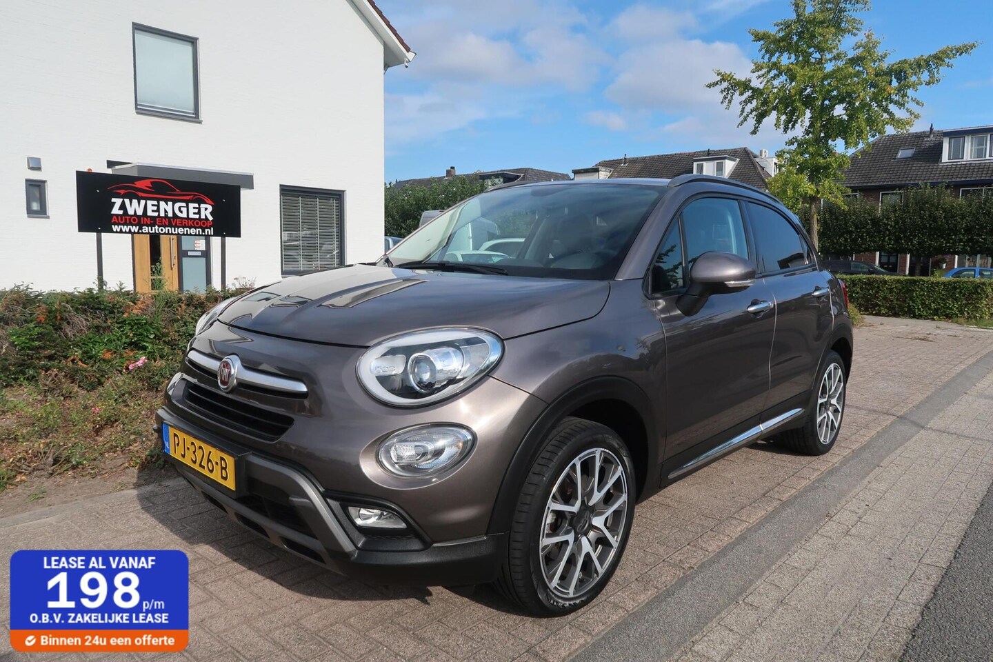 Fiat 500 X - 1.4 Turbo MultiAir NAVIGATIE|KEYLESS|XENON|PDC|SPORT|CRUISECONTROL|AIRCO - AutoWereld.nl