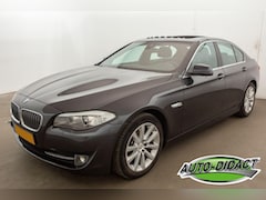 BMW 5-serie - 520i Automaat Leder Pano Clima Navi Upgrade Edition