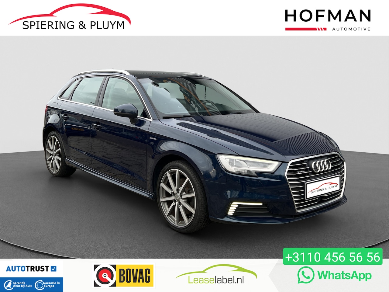 Audi A3 Sportback - 1.4 e-tron Sport PL+ | Carplay | Pano | B&O | Virtual | Camera! - AutoWereld.nl