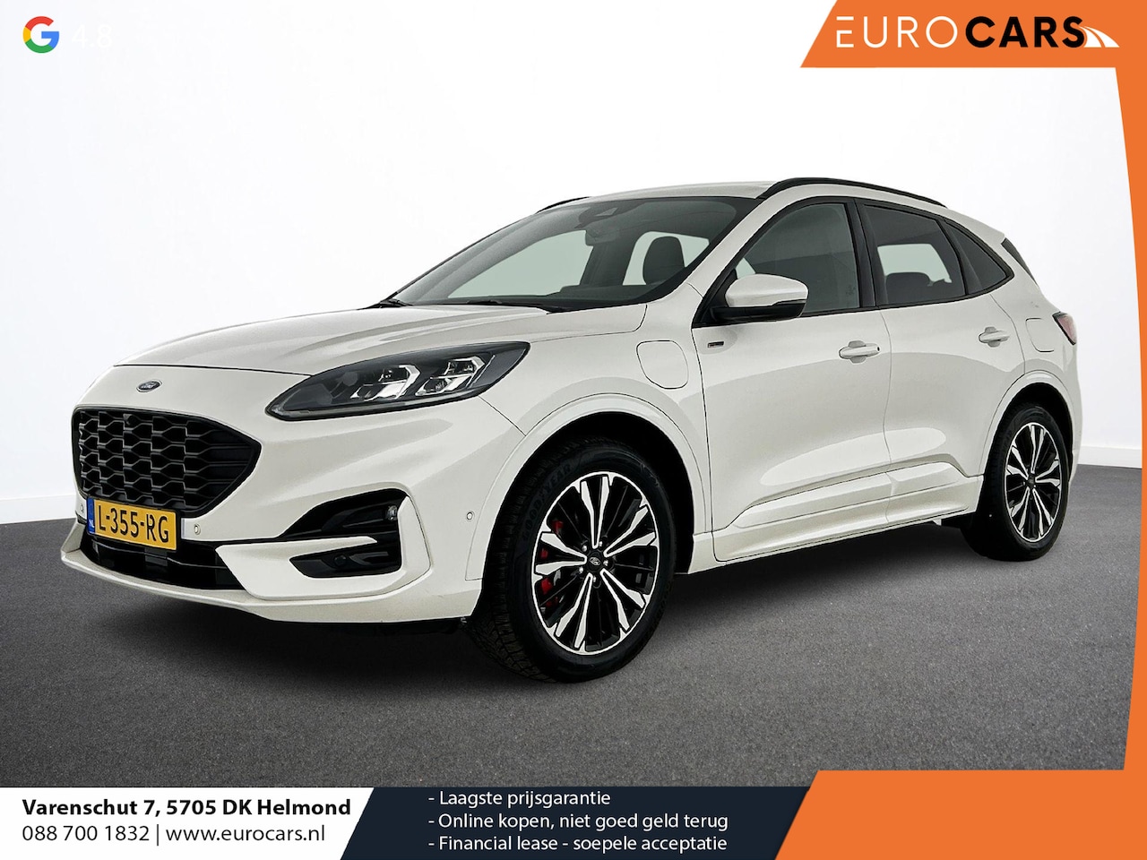 Ford Kuga - 2.5 PHEV 225 PK Aut. ST-Line X Adaptive Cruise Control 19" LM Velgen PDC VA + Camera Desig - AutoWereld.nl