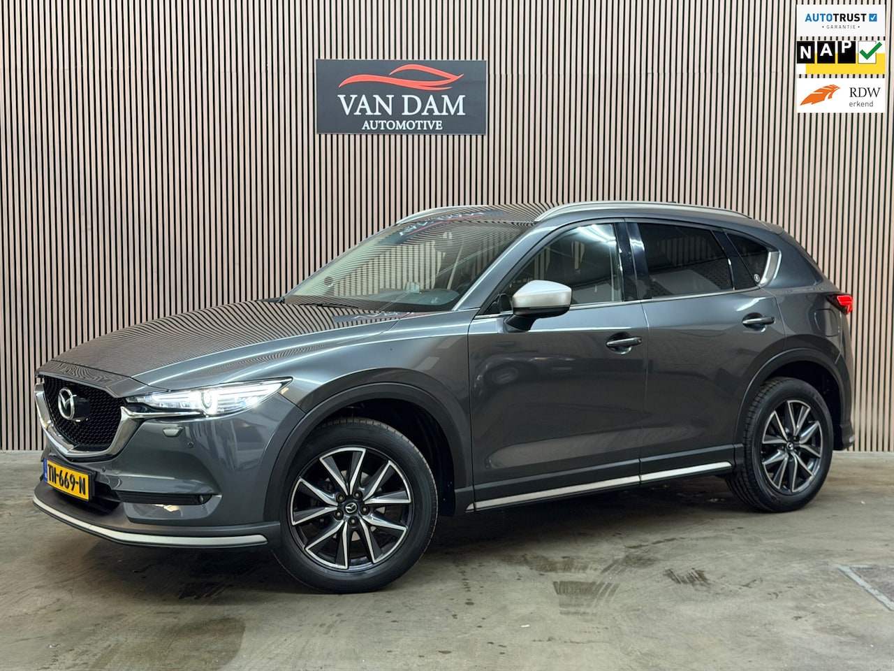 Mazda CX-5 - 2.0 SkyActiv-G 165 Skylease 2018 NAP LED CAMERA LEDER - AutoWereld.nl