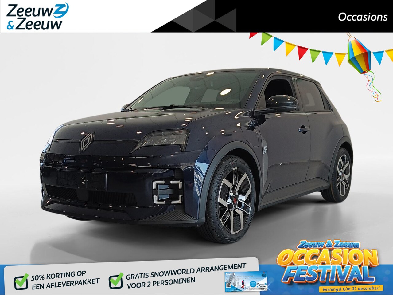 Renault 5 - urban range techno 40 kWh Uit voorraad leverbaar op = op - AutoWereld.nl