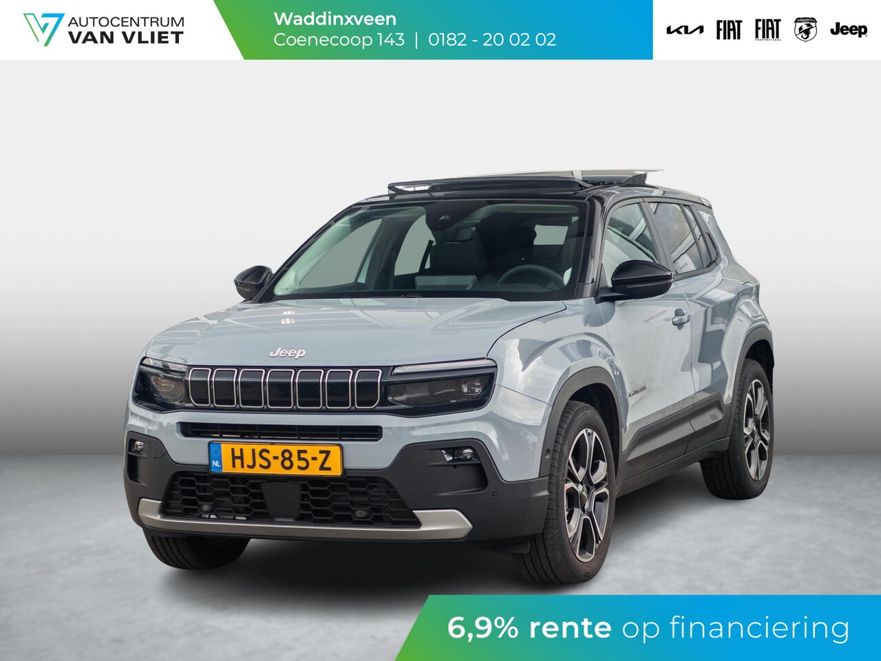 Jeep Avenger - Summit 54 kWh | 17% Bijtelling | Leder & Winter Pack | Schuif/Kanteldak | Infotainment & C - AutoWereld.nl