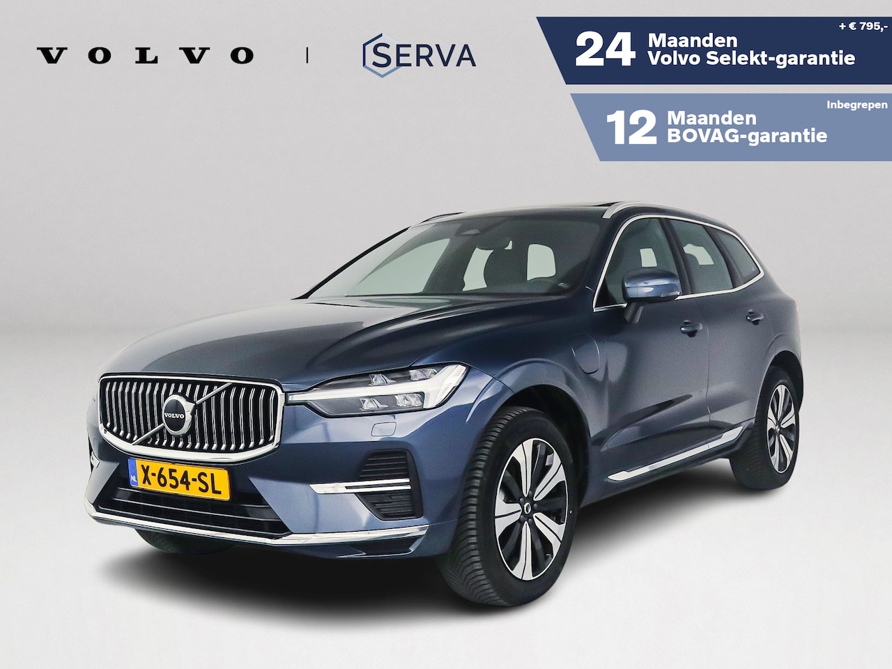 Volvo XC60 - T6 Plug-in hybrid AWD Plus Bright | Panoramadak | Parkeercamera | Stoel- en Stuurverwarmin - AutoWereld.nl