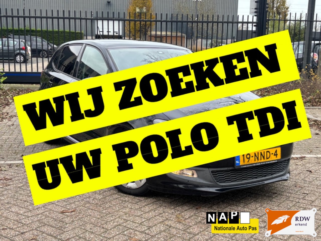 Volkswagen Polo - 1.2 TDI Bl.M. / Clima / Carplay - AutoWereld.nl