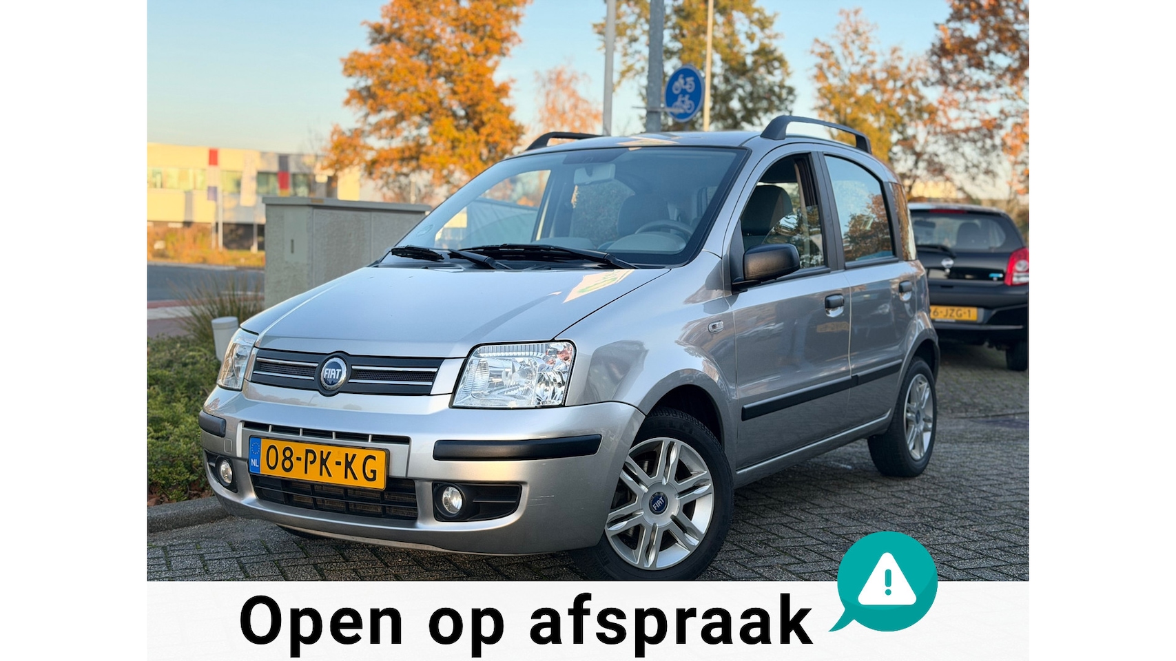 Fiat Panda - 1.2 Emotion INVALIDE automaat 1e eigenaar !! - AutoWereld.nl
