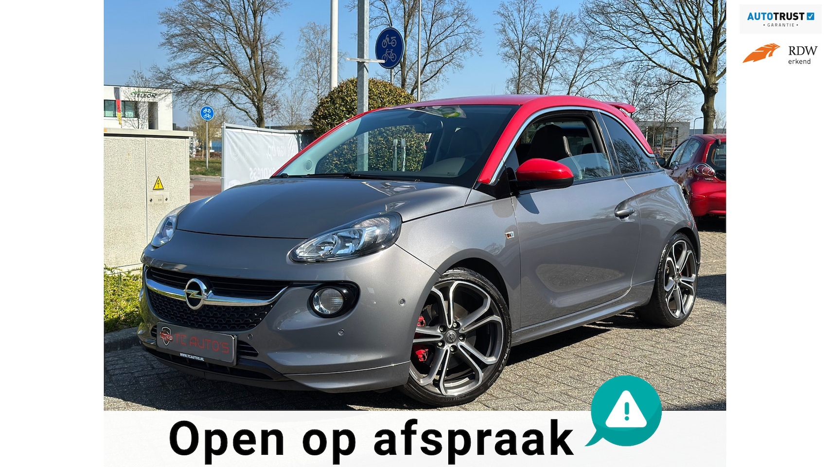 Opel ADAM - 1.4 Turbo S 2e eigenaar recaro kuipstoelen carpass - AutoWereld.nl