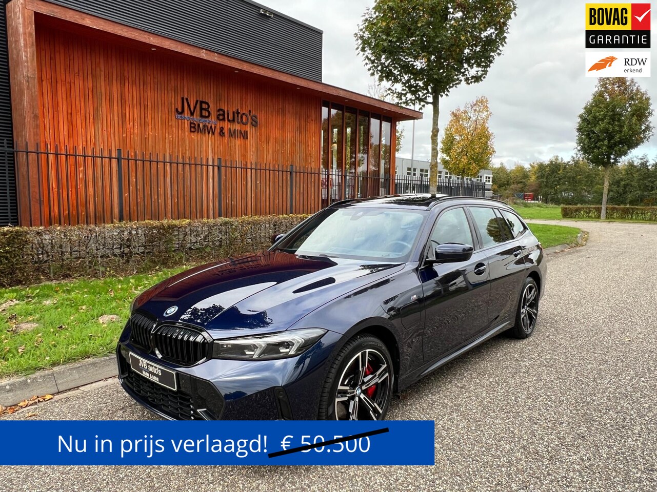 BMW 3-serie Touring - 330e Lci 19,5kWh M-Sport pro, panorama, trekhaak, H&K, Hud - AutoWereld.nl