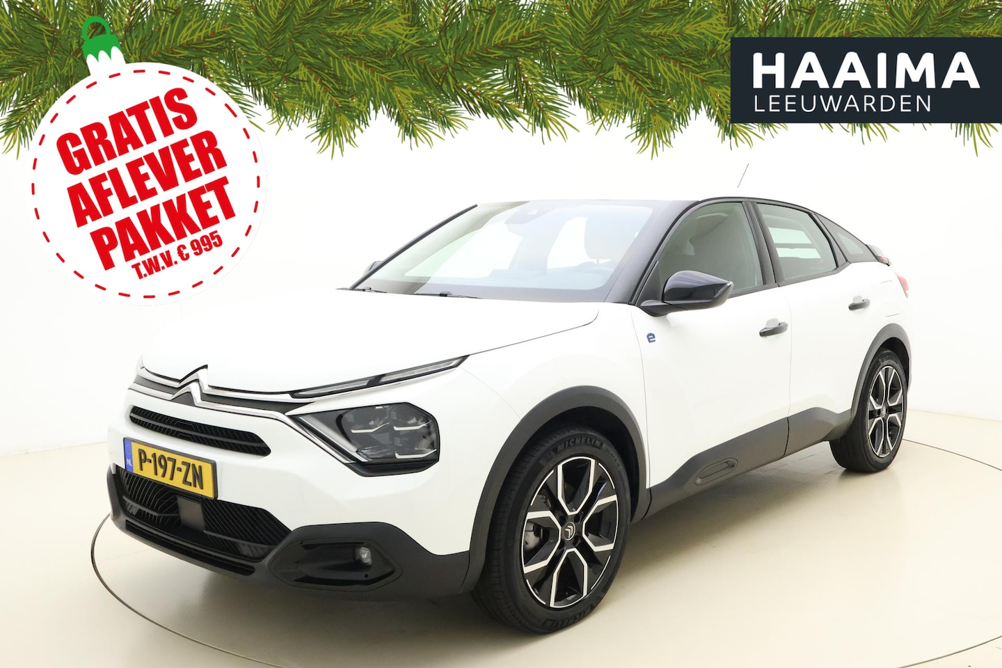 Citroën Ë-C4 - Feel 50 kWh | Climate control | Camera | Navigatie via Carplay | Parkeersensoren | DAB Rad - AutoWereld.nl