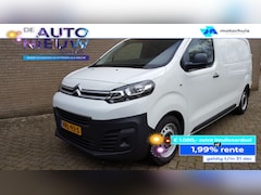 Citroën Jumpy - GB M 1.6 95PK 3-zits *EURO-6* | CRUISECONTROL | AIRCO | BLUETOOTH |