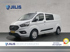 Ford Transit Custom - 2.0 TDCI 130PK L2 Dubbel Cabine | Automaat | Adaptieve cruise control | Trekhaak | Inricht