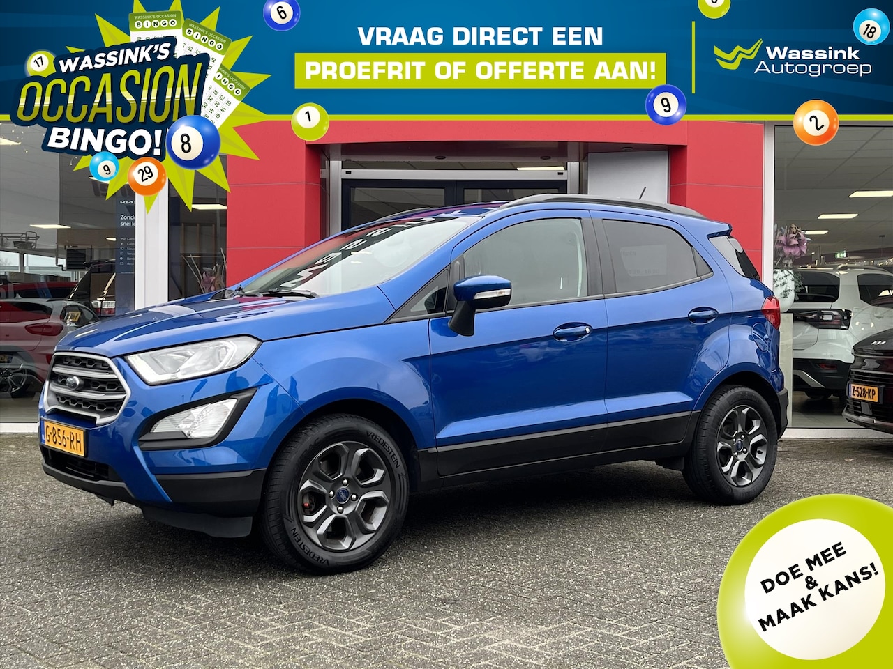 Ford EcoSport - 1.0 EcoBoost 125pk Trend Ultimate | Airconditioning | Parkeersensoren | Navigatie | - AutoWereld.nl