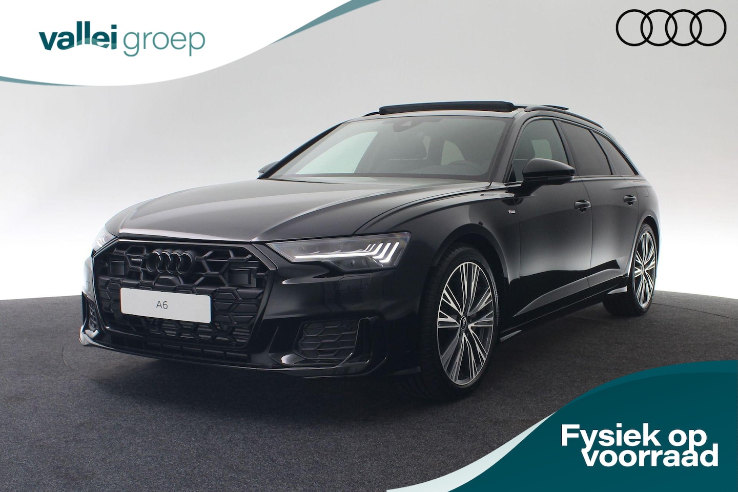 Audi A6 Avant - 50 TFSI e 299 PK S edition Competition 299 pk quattro | Trekhaak | Pano | Camera | Stoelve - AutoWereld.nl