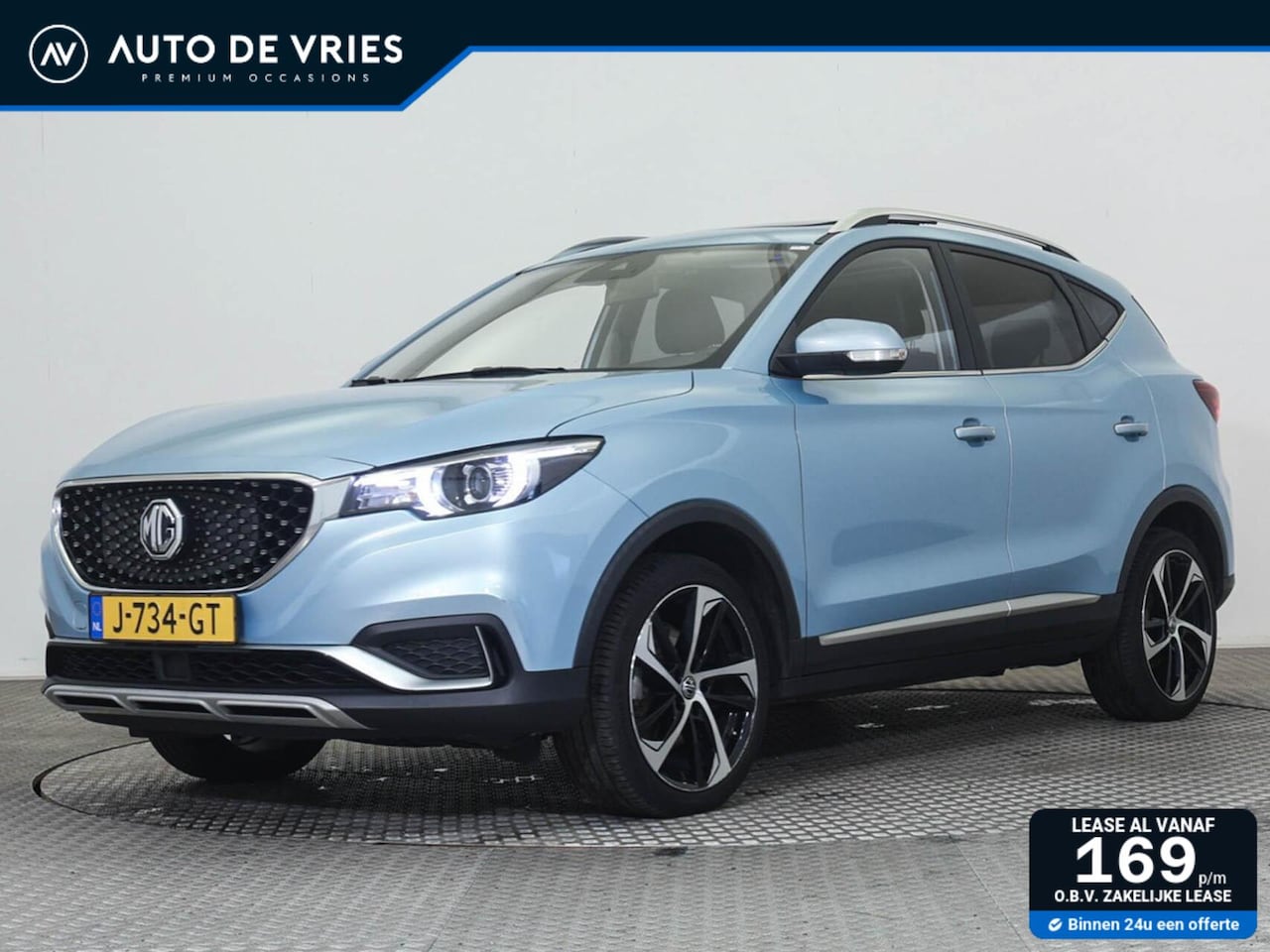 MG ZS - Luxury 45 kWh | Leder | Panoramadak | Carplay | Adaptive cruise - AutoWereld.nl