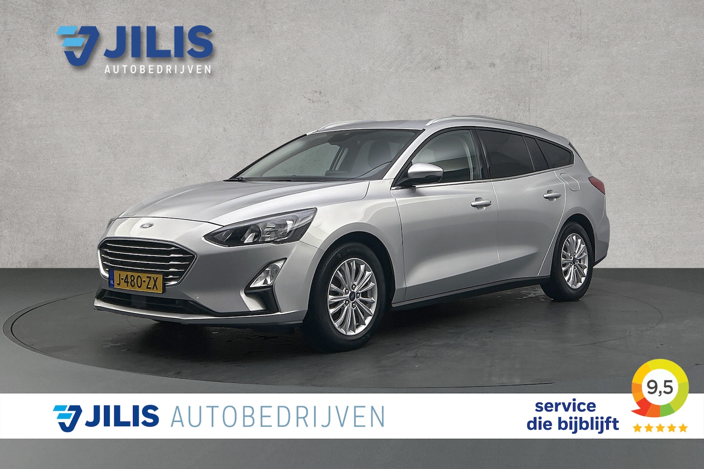 Ford Focus Wagon - 1.0 EcoBoost Titanium X Business | Adaptieve cruise control | Camera | LED - AutoWereld.nl