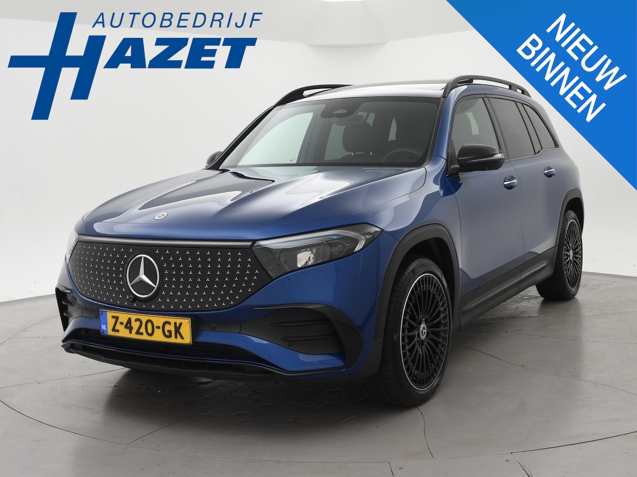 Mercedes-Benz EQB - 350 4MATIC 292 PK 7-PERS. AMG LINE 67 kWh + LEDER | 360 CAMERA | PANORAMA | SFEERVERLICHTI - AutoWereld.nl