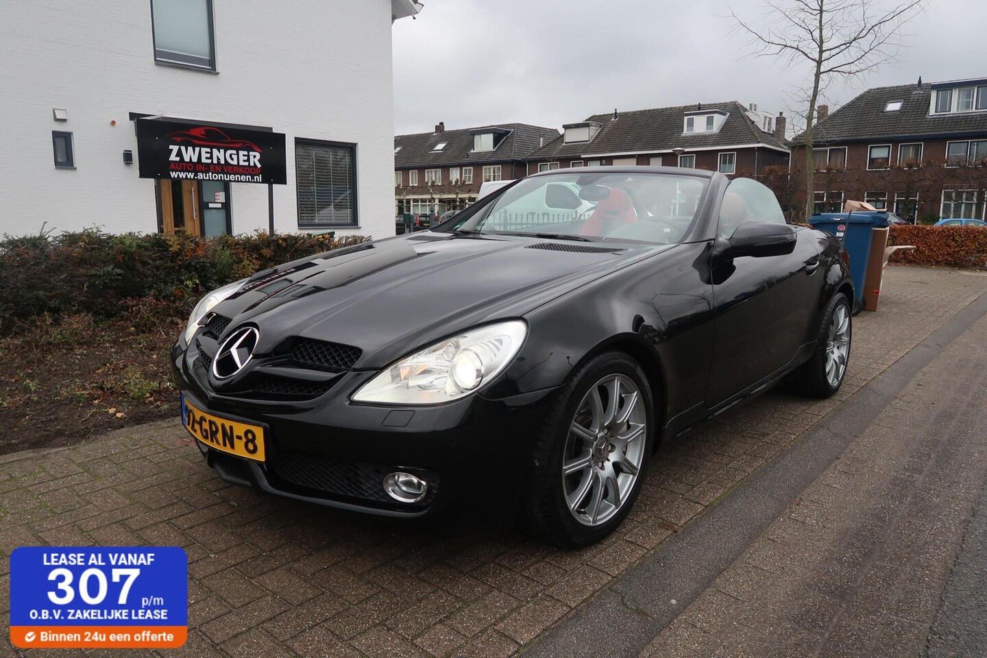 Mercedes-Benz SLK-klasse - 350 Aut Designo NAVIGATIE|MEMORY|AIRSCARF|XENON|ORIGINEEL NEDERLANDS|PERFECT ONDERHOUDEN - AutoWereld.nl