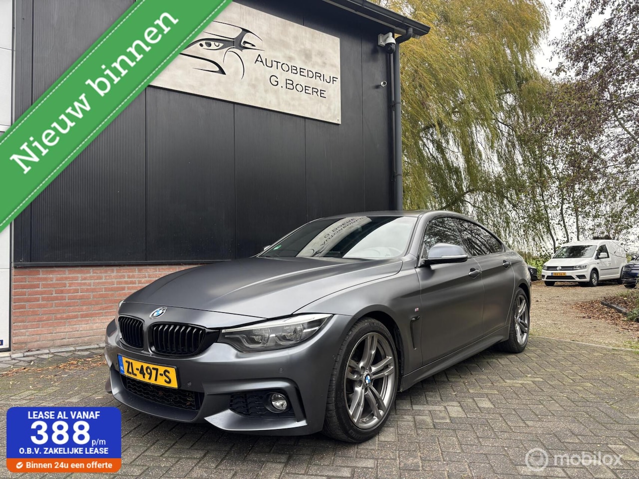 BMW 4-serie Gran Coupé - 420i M Sport 420i M-Sport, Origineel mat-grijs - AutoWereld.nl