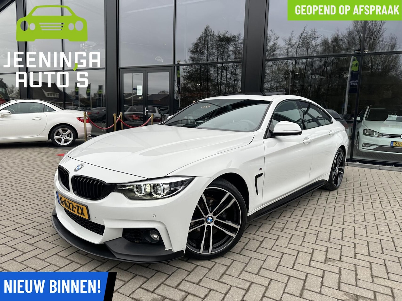 BMW 4-serie Gran Coupé - 418i Executive|Msport|Navi|19"|Leer|Stoelverwarming|ElektrischDak - AutoWereld.nl