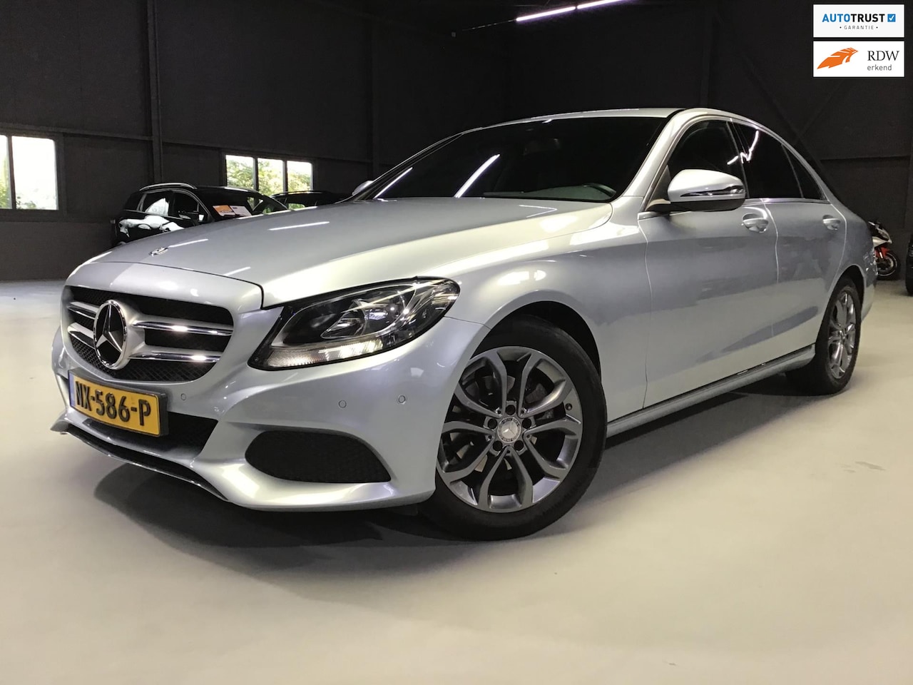 Mercedes-Benz C-klasse - 180 Prestige I 92xxx Km I 2e Eigen I Navi I Clima I Cruise I Stoelverw. I Led I 17 inch I - AutoWereld.nl