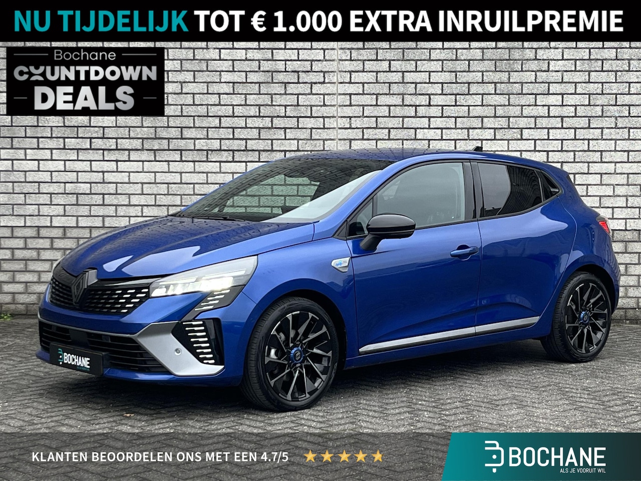 Renault Clio - 1.6 E-Tech Full Hybrid 145 Esprit Alpine | Stoel + Stuurverwarming | 360° Camera | BOSE-Au - AutoWereld.nl