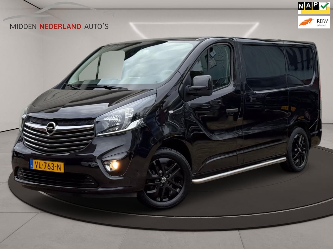 Opel Vivaro - 1.6 CDTI Sport EcoFlex * NAP * 3 PERSOON * TREKHAAK * CAMERA * - AutoWereld.nl