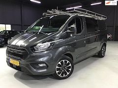 Ford Transit Custom - 320 2.0 TDCI L2H1 Trend DC I 2e Eigen I Automaat I New Apk + Beurt + Remmen I 2x Schuifd.