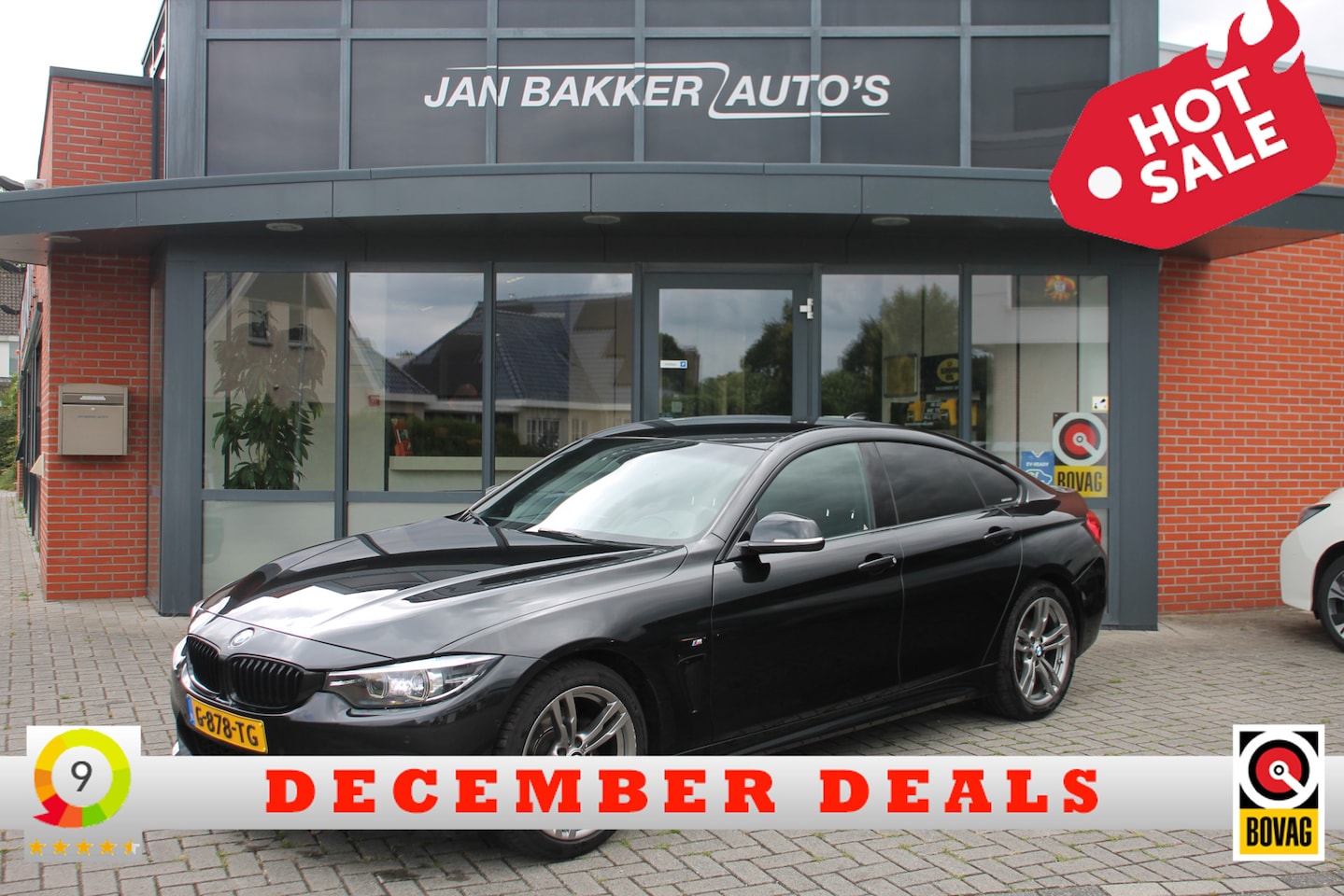 BMW 4-serie Gran Coupé - 418i High Executive Edition ✅ Automaat ✅ M-Sport ✅ LED ✅ Leder ✅ - AutoWereld.nl