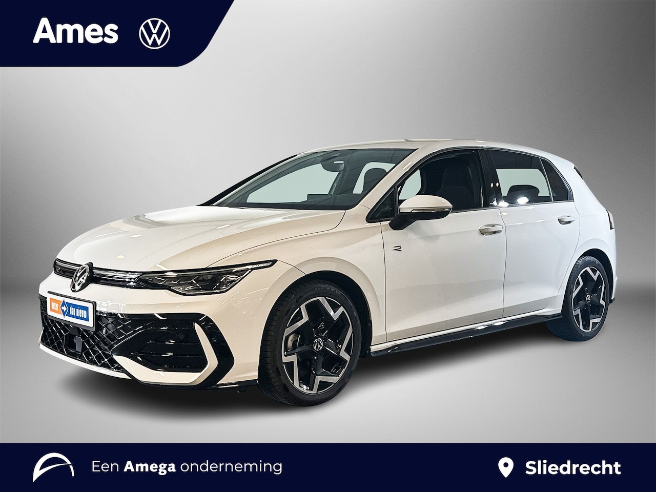 Volkswagen Golf - 1.5 eTSI 150pk DSG R-Line | Dodehoeksensoren | Stoel- en stuurverwarming | Matrix-LED - AutoWereld.nl