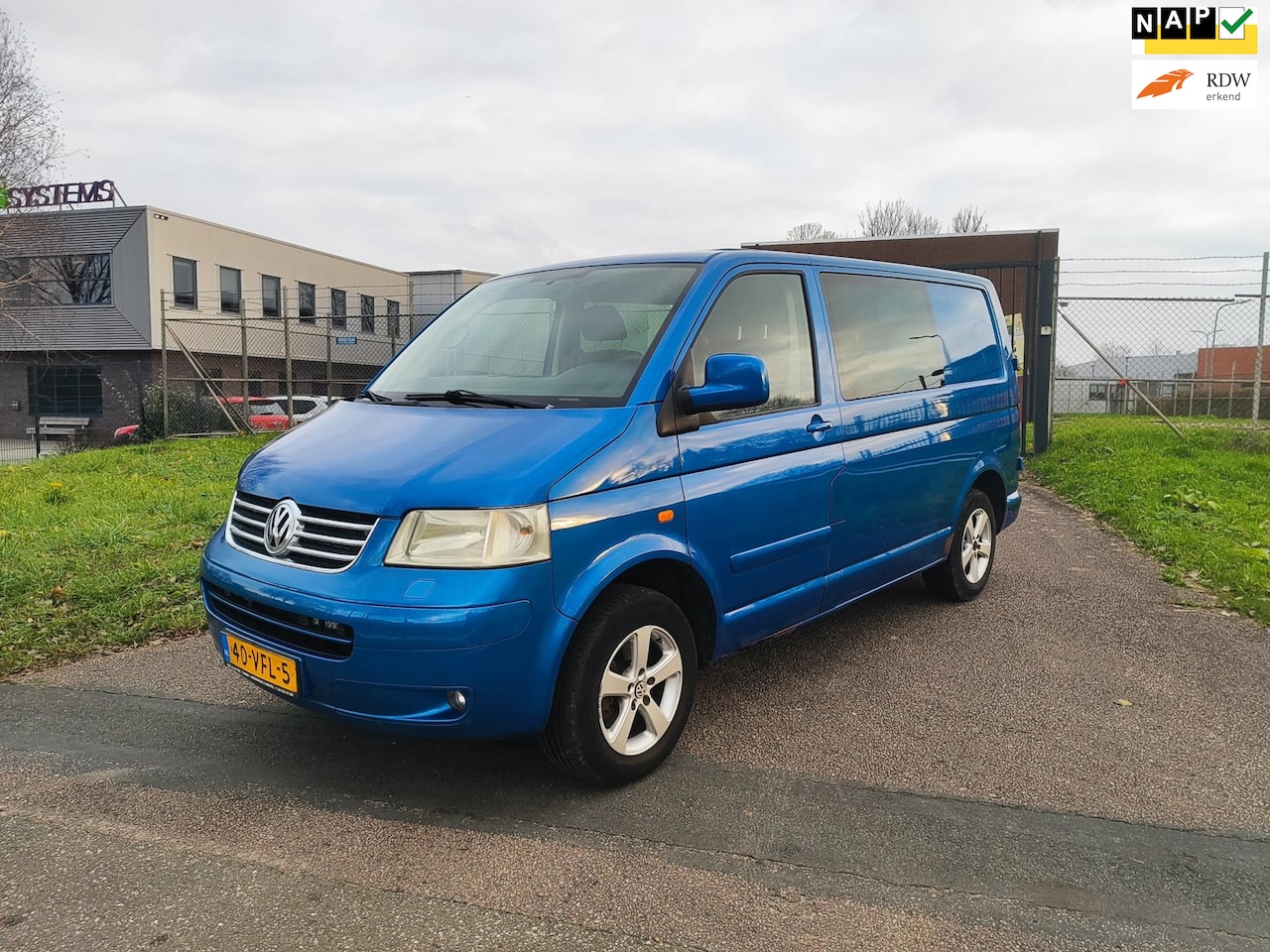 Volkswagen Transporter - 2.5 TDI 300 Trendline DC Airco! Apk! Nap!!! - AutoWereld.nl